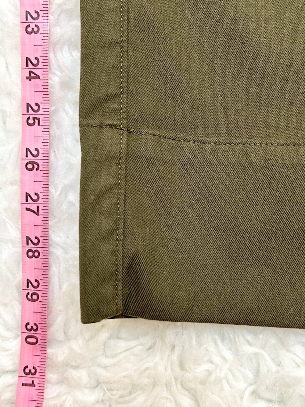SPANX Supersmooth Stretch Twill Wide Leg Pant in Moss Shadow M - Picture 13 of 15